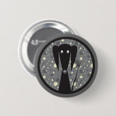 Bad Dog Graphics Original Robot Doxie Button (Voorkant /achterkant)