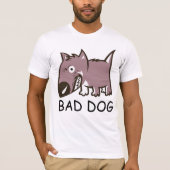 BAD DOG T-shirts amusants (Devant)