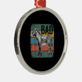 Bad Donkey Meme | Cute Donkey Lover Gifts Metalen Ornament (Rechts)