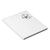 Bad en Boo-jee "Ik ben het Storm" Gothic Notitieblok (Schuin)