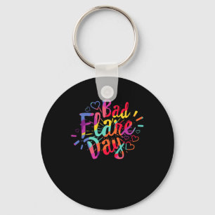 Bad Flare Day Complex Regional Pain Syndrome Aware Sleutelhanger