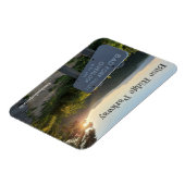 Bad Fork Valley Overlook at Sunset Magneet (Linkerzijde)