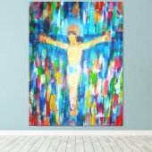 BAD FRIDAY CANVAS AFDRUK (Insitu (Houten vloer))