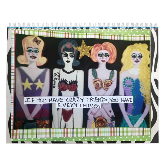 Bad Girl Art-kalender Kalender (Hoes)