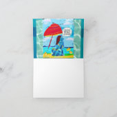 BAD GIRL ART MERMAID CARTE POUR NOTES (Intérieur)