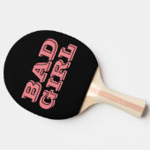 BAD GIRL PADDLE TAFELTENNISBATJE (Zijkant)