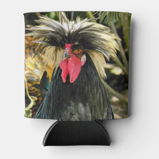 Bad Hair Chicken Photo Blikjeskoeler (Voorkant)