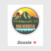 Bad Hersfeld, Duitsland Sticker (Vel)