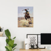 Bad Hoss, Charles M. Russell Poster (Thuiskantoor)