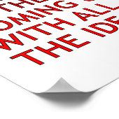 Bad Influence Drôle Poster (Coin)