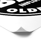 Bad Influence Zuster, grappige zustercitaat Poster (Hoek)