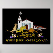 Bad Jesus Ponies Poster (Voorkant)