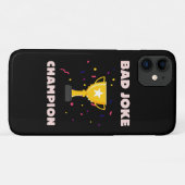 Bad Joke Champion Case-Mate iPhone Case (Achterkant (horizontaal))
