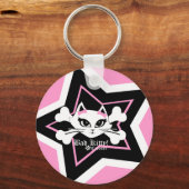 Bad Kat Catoure Star Sleutelhanger (Voorkant)