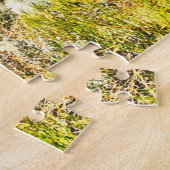 Bad Lands New Mexico.Kerstgroeten Legpuzzel (Zijkant)