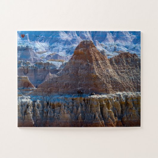 Bad Lands North Dakota Legpuzzel (Horizontaal)