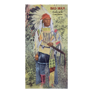 Bad Man Crow Nation Perfect Poster