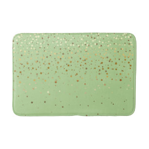 Bad Mat-Gouden douche van Sterren Honeydew Badmat