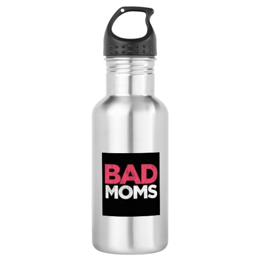 BAD MOMS Roestvrij waterflesje Waterfles (Voorkant)