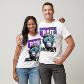 Bad Monkey Attitude - Cool Gorilla Graphic T-shirt (Unisex)