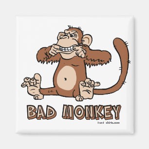 Bad Monkey magnet Magneet