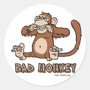 Bad Monkey stickers