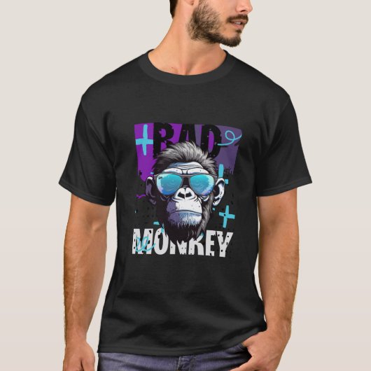 Bad Monkey T-shirt ontwerp (Voorkant)