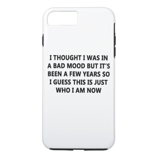 Bad Mood Case-Mate iPhone Case (Achterkant)