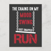 Bad Mood Funny Sarcastic Moody Humor Briefkaart (Voorkant)