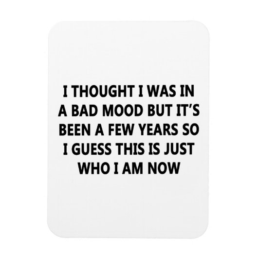 Bad Mood Magneet (Verticaal)