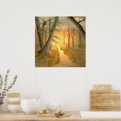 Bad Moon Rising Print (Keuken)