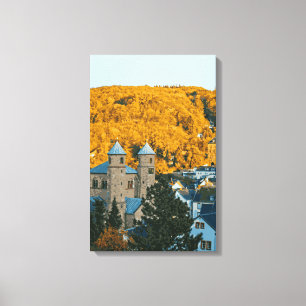 Bad Muenstereifel Ingepakt Canvas Afdruk
