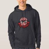 Bad Noodle Mannen Hoodie - Grote Logo (Voorkant)