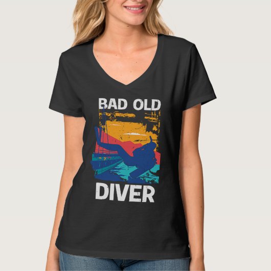 Bad Old Diver  1 T-shirt (Voorkant)