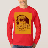BAD PÈRE NOËL GANGSTER PÈRE NOËL CHRISTMAS T-SHIRT (Devant)