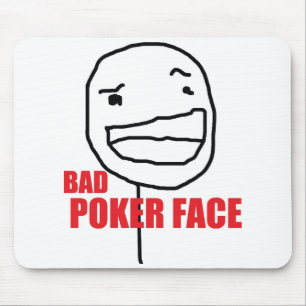 Bad Poker Face Muismat