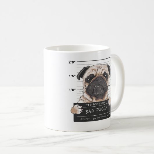 Bad Puggy Mug Shot (Devant droit)