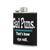 Bad Puns Eye Roll Funny Heupfles (Links)
