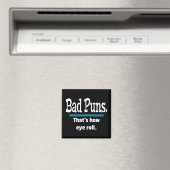 Bad Puns Eye Roll Funny Magneet (Insitu (Vaatwasser))