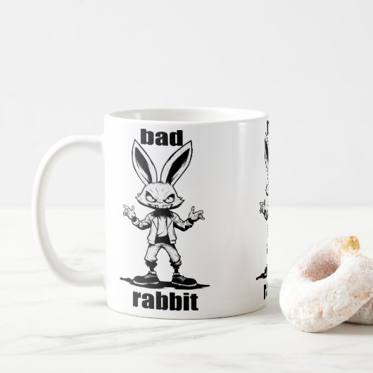 bad rabbit - mauvaise tasse (Avec donut)