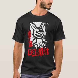 Bad Rabbit Rabbit als Grunge Style Parody T-shirt