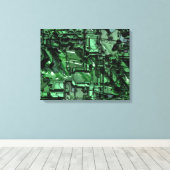 Bad Robot 2 gewikkeld canvas Afdruk (Insitu (Houten vloer))