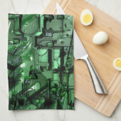 Bad Robot 2 Serviette de cuisine (Quart Plié)