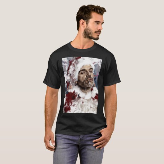 Bad Santa Classic T-Shirt (Devant entier)