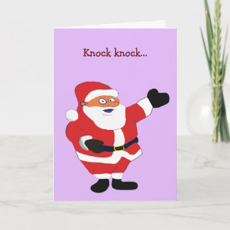 Bad Santa Covid 19 Weird Humor Classic Value Crazy Feestdagen Kaart