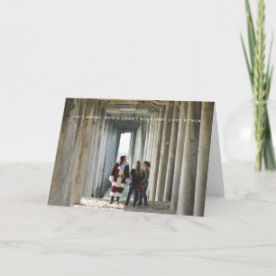 Bad Santa Feestdagen Kaart