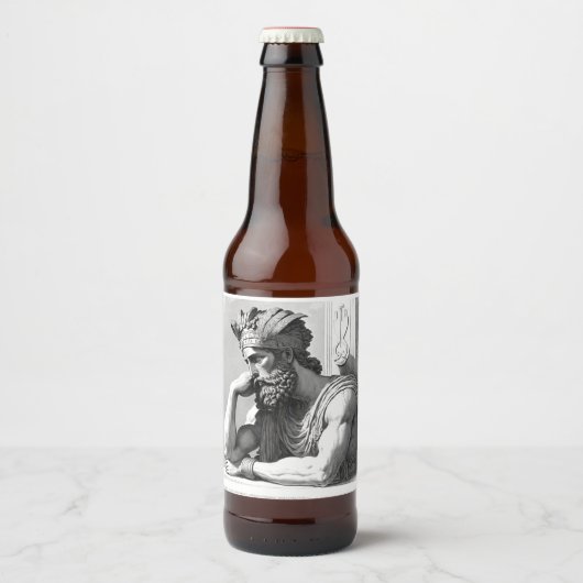 Bad Sign Bier Etiket (Voorkant)