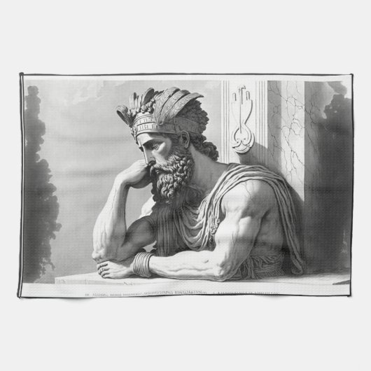 Bad Sign  Theedoek (Horizontaal)