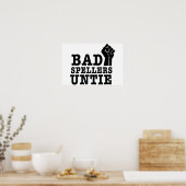 Bad Spellers Untie Poster (Keuken)