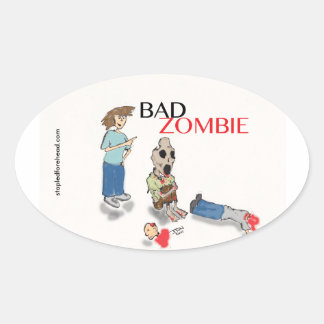 Bad Sticker Zombie